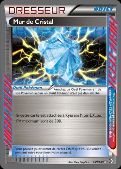 Carte Pokémon: Mur de Cristal