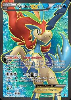 Carte Pokémon: Keldeo EX