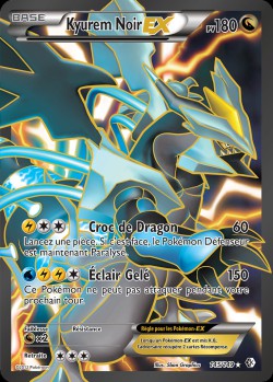 Carte Pokémon: Kyurem Noir EX