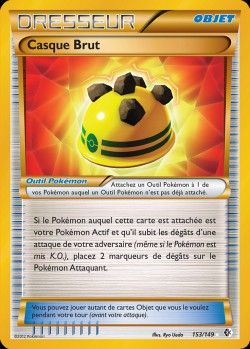 Carte Pokémon: Casque Brut