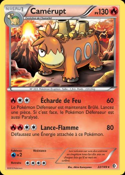 Carte Pokémon: Camérupt