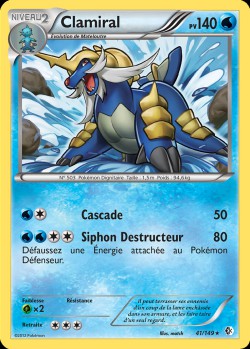 Carte Pokémon: Clamiral