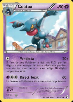 Carte Pokémon: Coatox