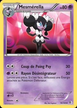 Carte Pokémon: Mesmérella