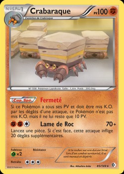 Carte Pokémon: Crabaraque