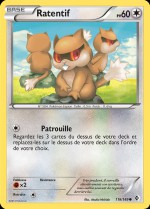 Carte Pokémon: Ratentif