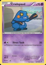 Carte Pokémon: Cradopaud