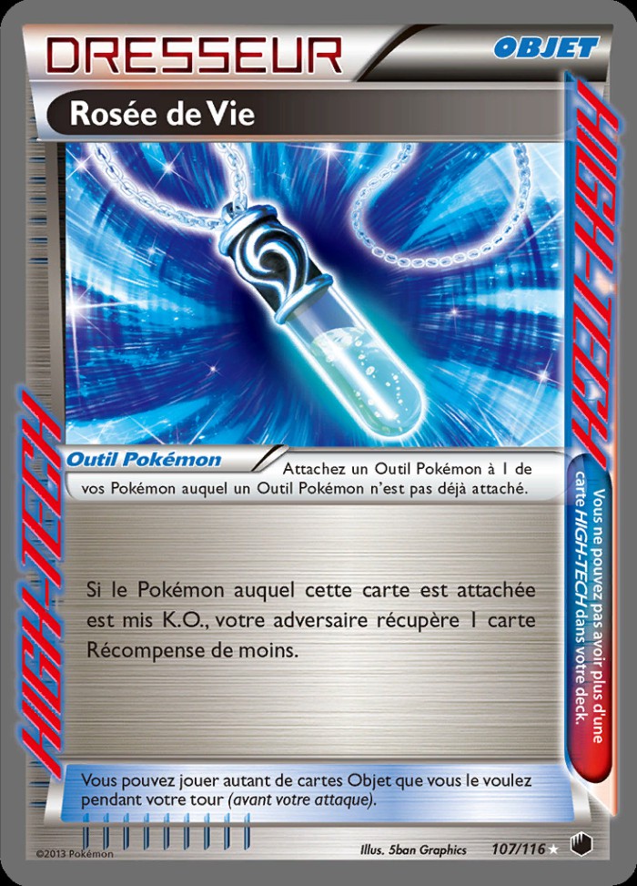 Carte Pokémon: Rosée de Vie