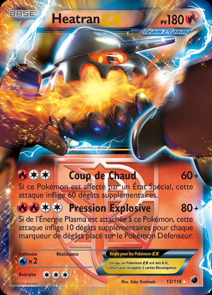 Carte Pokémon: Heatran EX