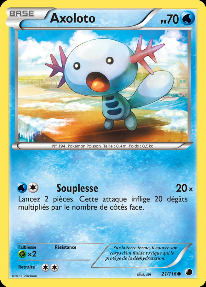 Carte Pokémon: Axoloto