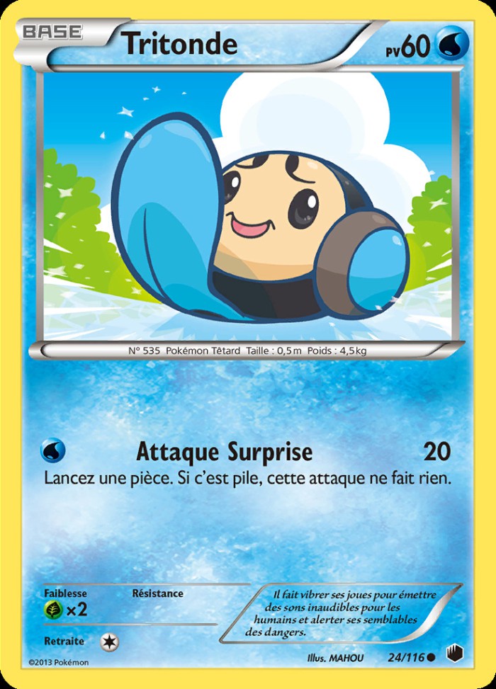 Carte Pokémon: Tritonde