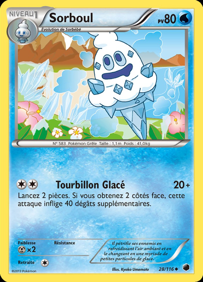 Carte Pokémon: Sorboul