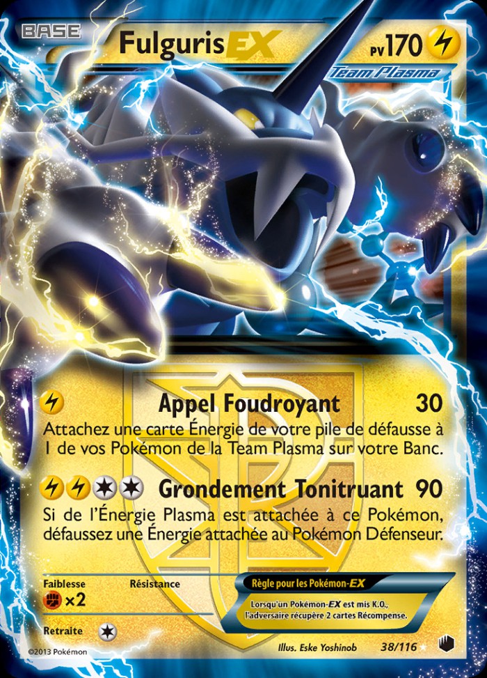 Carte Pokémon: Fulguris EX