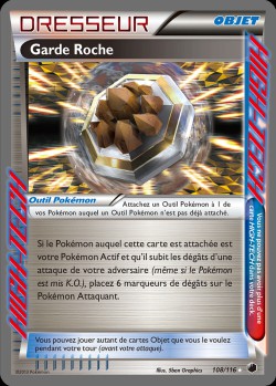 Carte Pokémon: Garde Roche