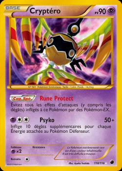 Carte Pokémon: Cryptéro