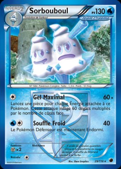 Carte Pokémon: Sorbouboul