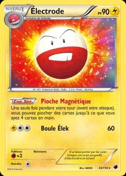 Carte Pokémon: Électrode