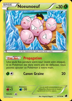 Carte Pokémon: Noeunoeuf