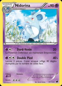 Carte Pokémon: Nidorina