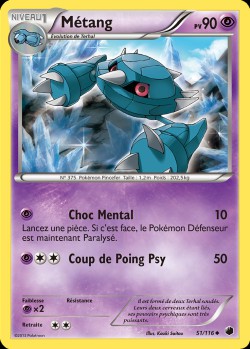 Carte Pokémon: Métang