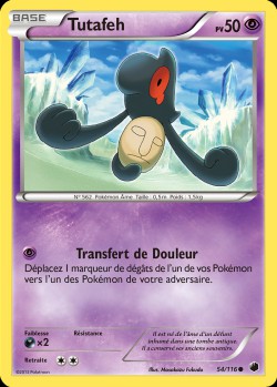 Carte Pokémon: Tutafeh