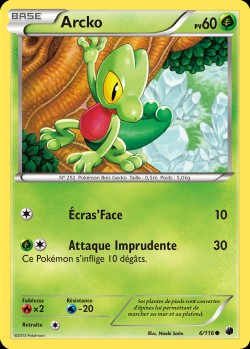 Carte Pokémon: Arcko