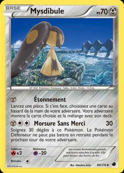 Carte Pokémon: Mysdibule