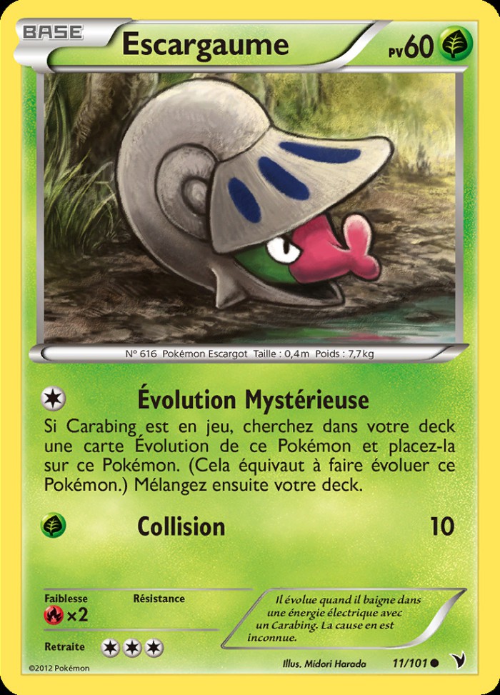 Carte Pokémon: Escargaume