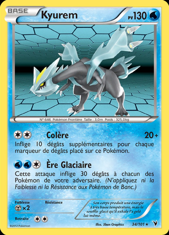 Carte Pokémon: Kyurem