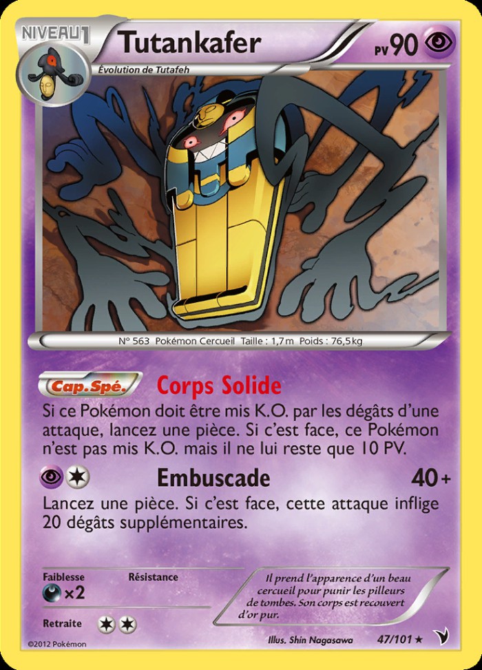 Carte Pokémon: Tutankafer