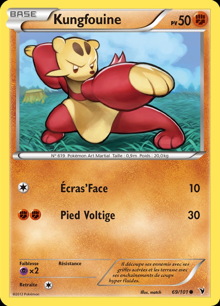 Carte Pokémon: Kungfouine