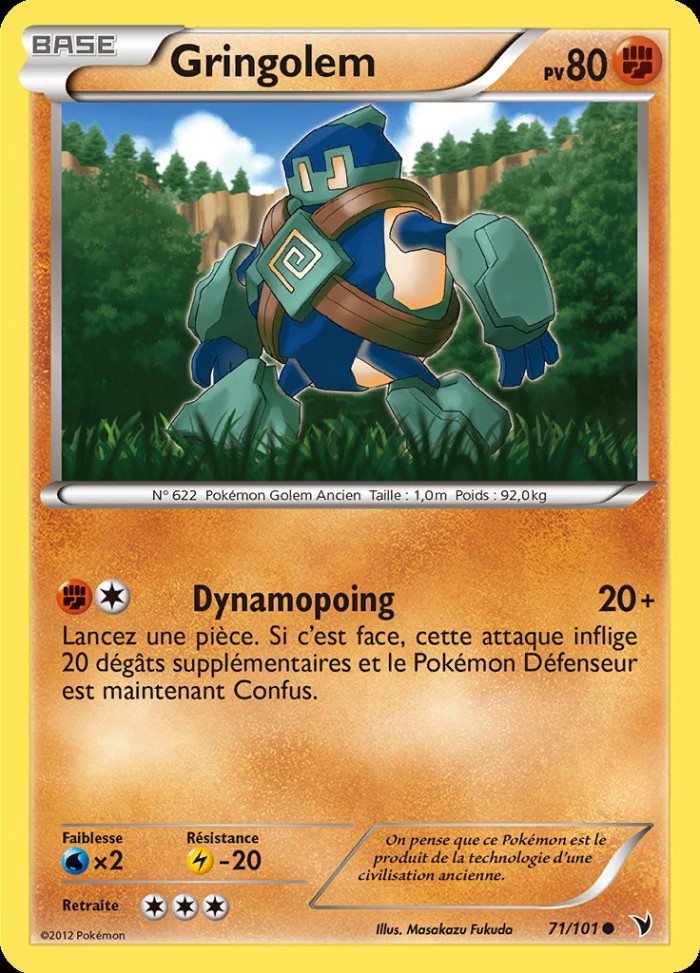 Carte Pokémon: Gringolem