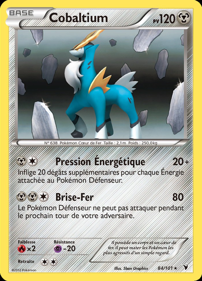 Carte Pokémon: Cobaltium