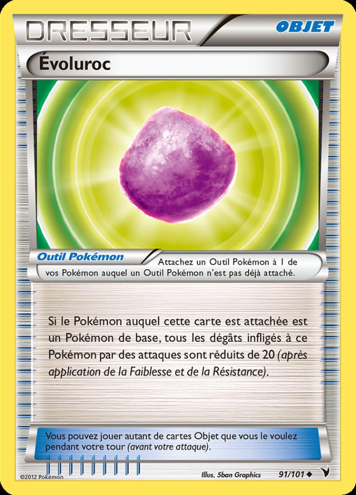 Carte Pokémon: Évoluroc