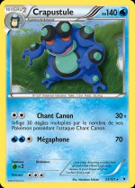 Carte Pokémon: Crapustule