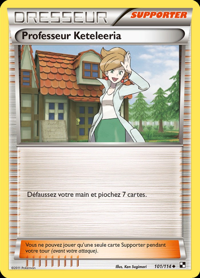 Carte Pokémon: Professeur Keteleeria