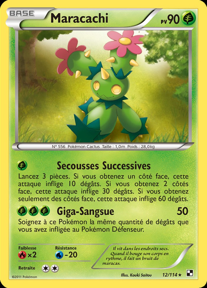 Carte Pokémon: Maracachi