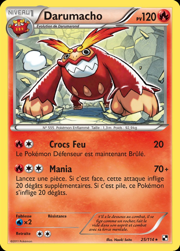 Carte Pokémon: Darumacho