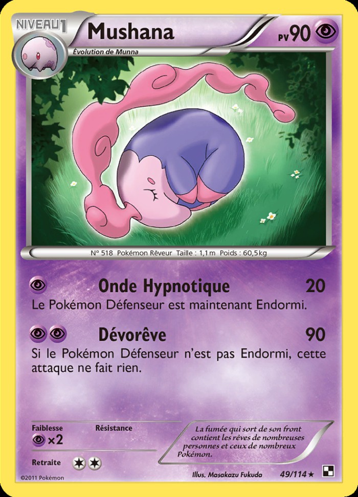 Carte Pokémon: Mushana