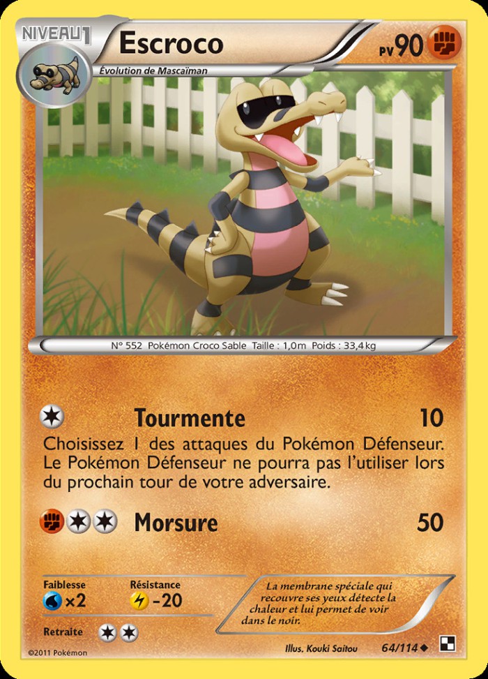 Carte Pokémon: Escroco