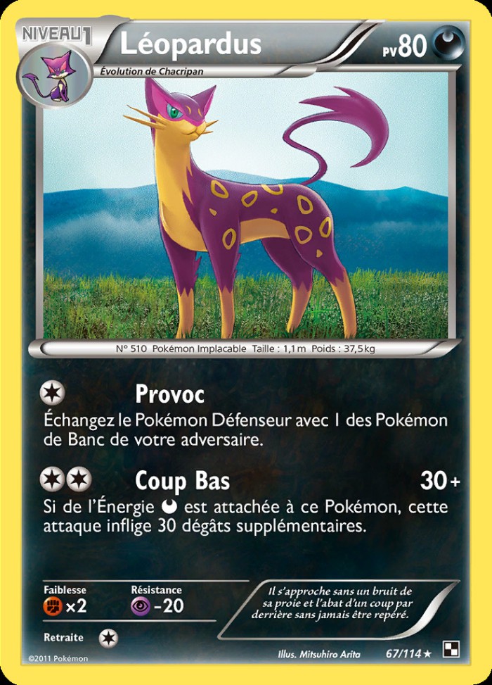 Carte Pokémon: Léopardus