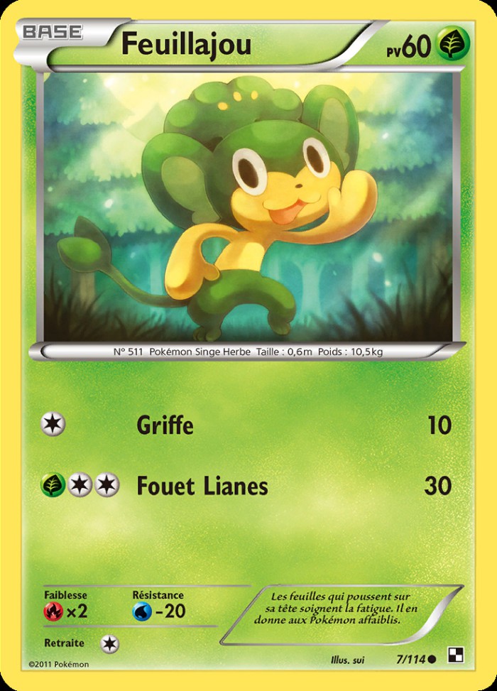 Carte Pokémon: Feuillajou