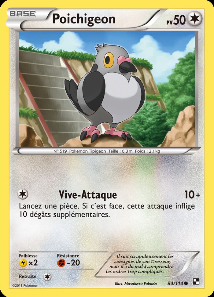 Carte Pokémon: Poichigeon