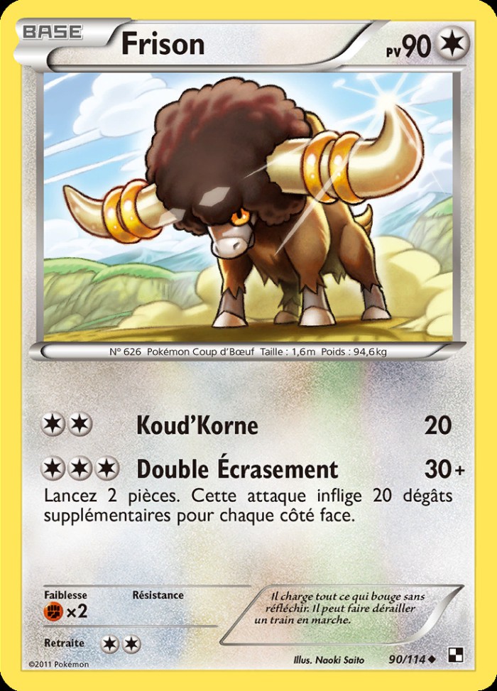 Carte Pokémon: Frison