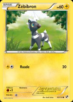 Carte Pokémon: Zébibron