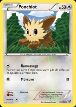 Carte Pokémon: Ponchiot