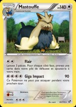 Carte Pokémon: Mastouffe