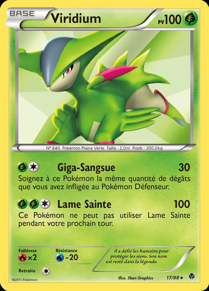 Carte Pokémon: Viridium