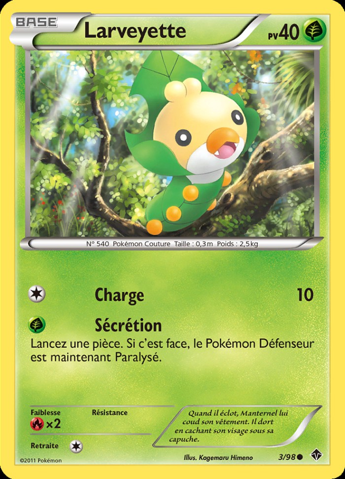 Carte Pokémon: Larveyette