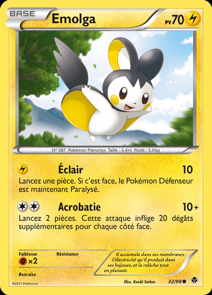 Carte Pokémon: Emolga